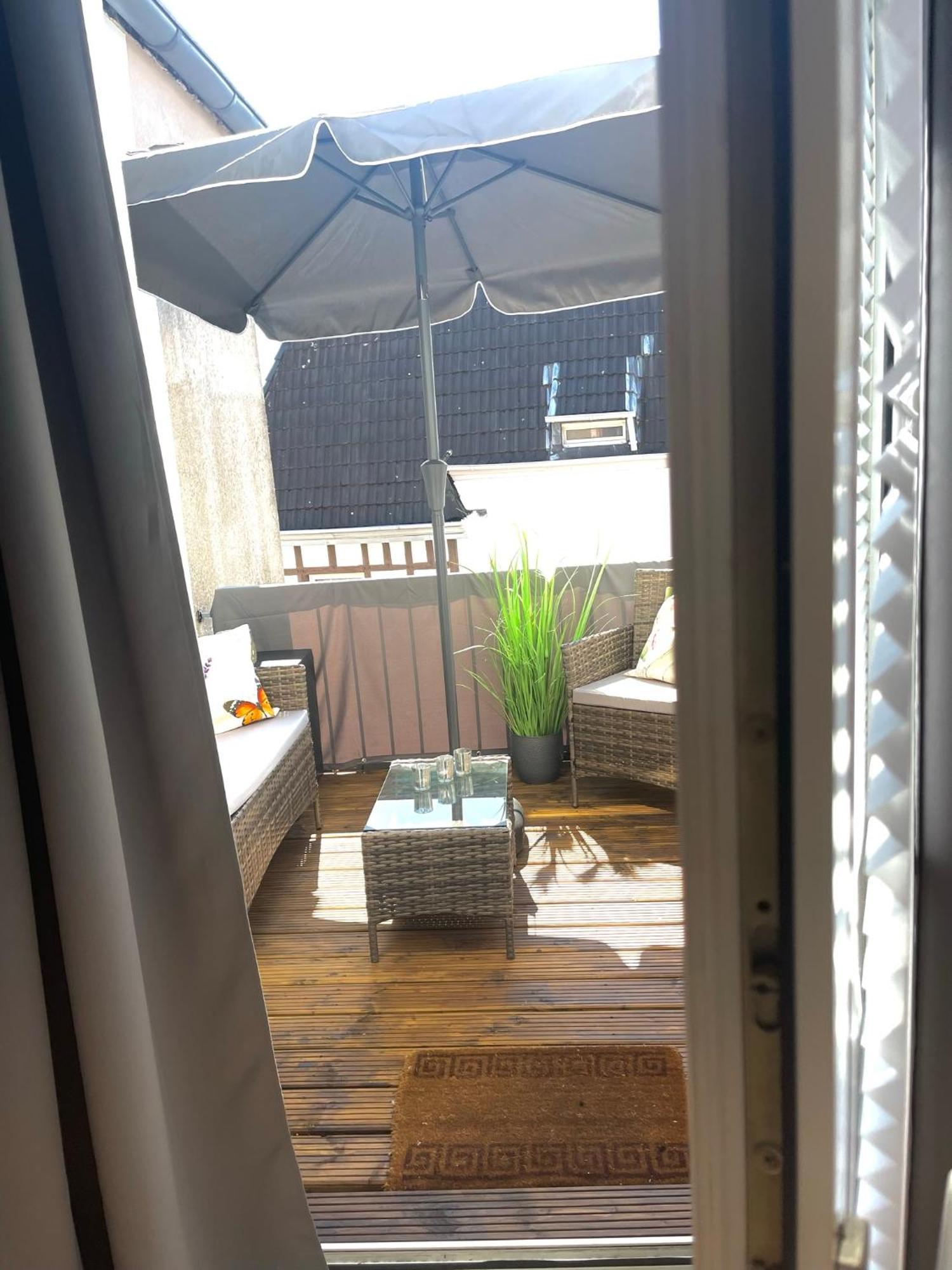 City Apartment, Ferienwohnung 3 Zkdb, Balkon, Dachgeschoss, Naehe Duesseldorf Крефельд Экстерьер фото
